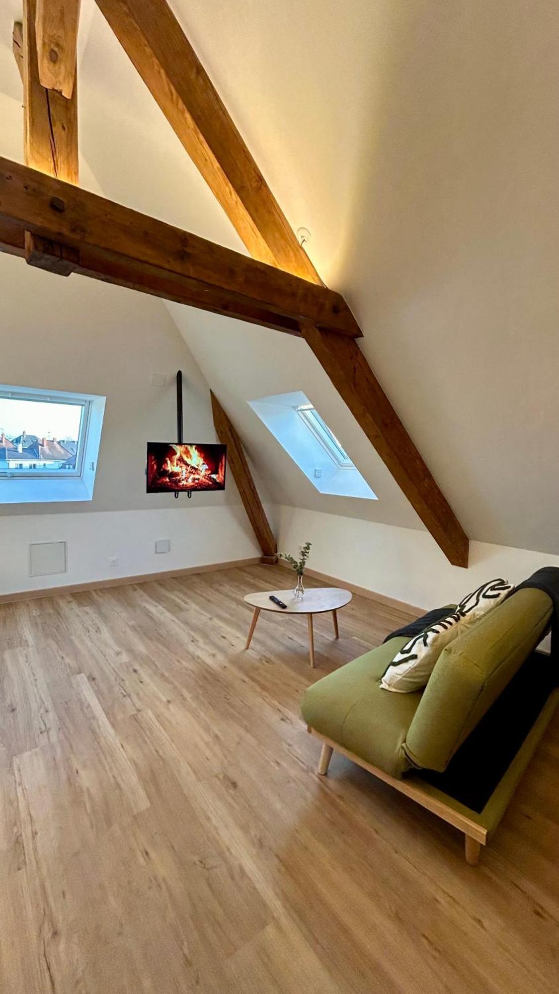 Appartement Moderne Et Spacieux, A 10 Min De La Gare Colmar Exteriör bild